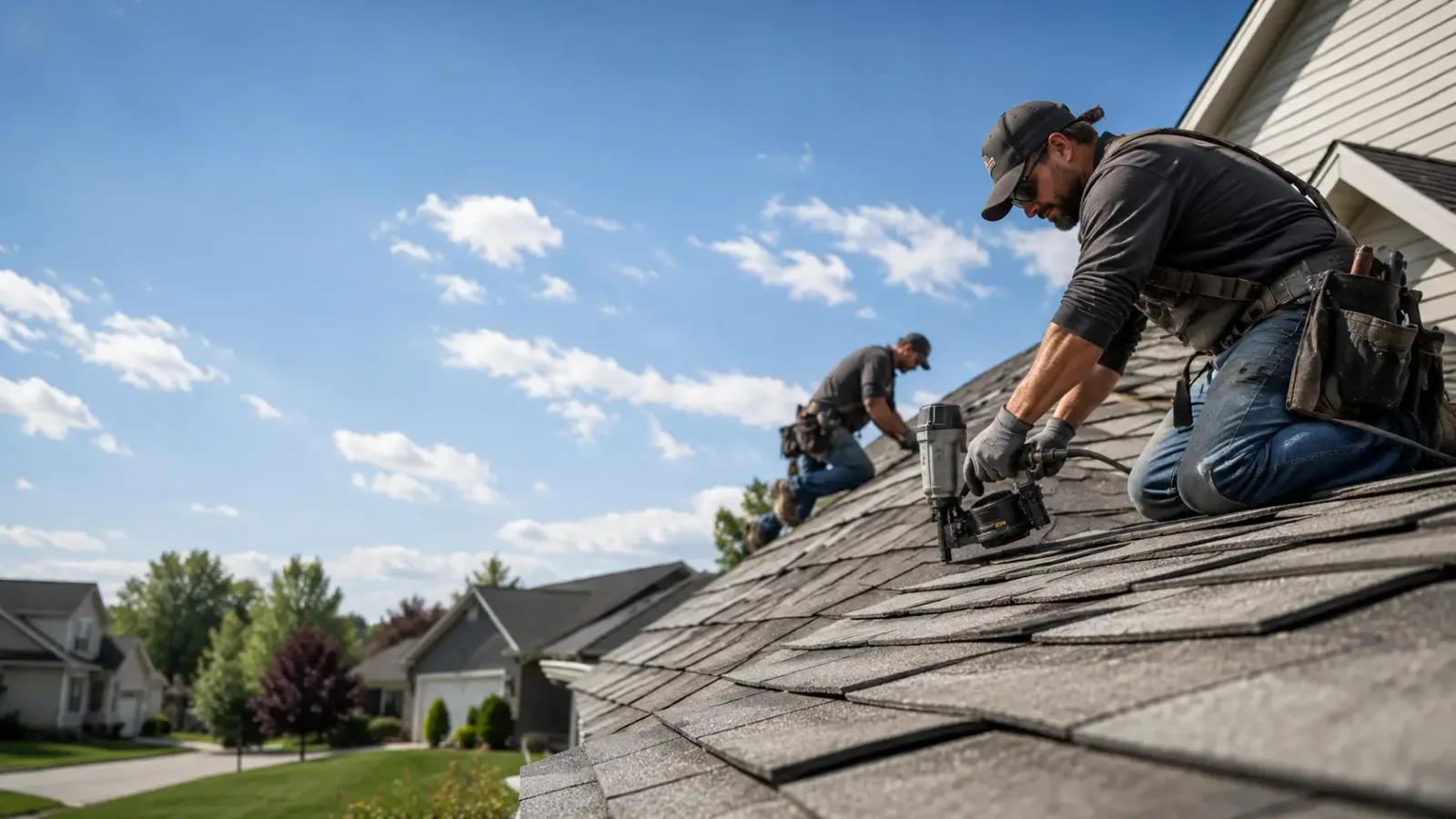 Storm Damage Roof Repair in Le Roy, NY near me